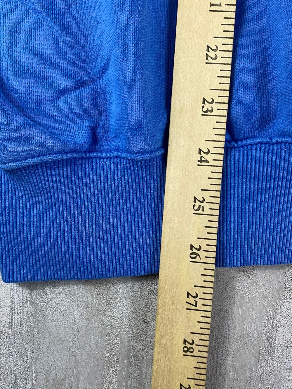PacSun Oversized Unisex Blue Graphic Crewneck Sweatshirt OneSize Streetwear Cozy - Picture 4 of 7